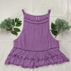 Free People Purple Tank Top